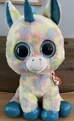 Ty~ Blitz~ Unicorn~ Beanie Boo~ Large~ 40cm • $30