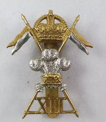 Military Cap Badge 12th ( Prince Of Wales's ) Royal Lancers British Army • £5