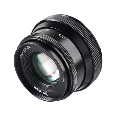 7artisans 35mm F1.2 Mark II APS-C Maunal Lens For Sony E/Fuji X/Canon EOS/M4/3 • £162