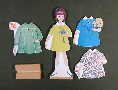 Vintage BETSY McCALL Wooden Paper Doll AMERICAN CHARACTER • $15