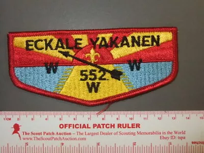 Boy Scout OA 552 Eckale Yakanan Vigil Flap 0902Y • $21.41