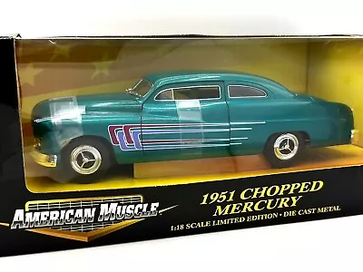 Ertl Collectibles 1:18 Scale Diecast Model Car - 1951 Chopped Mercury • $34.99