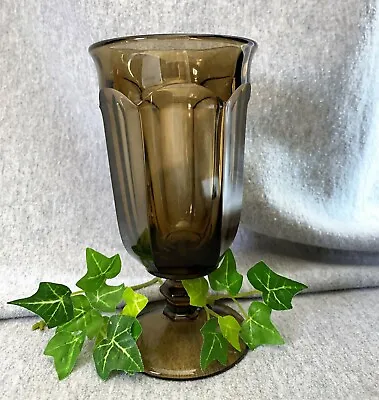 Vntage Imperial Old Williamsburg Nut Brown Ice Tea Water Goblet Glass 8-10oz MCM • $5.99