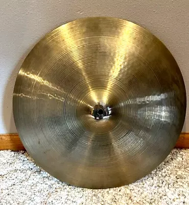 Vintage Zildjian 16  Crash Cymbal A Or Custom? 70's? 1068 Grams Thin? • $110