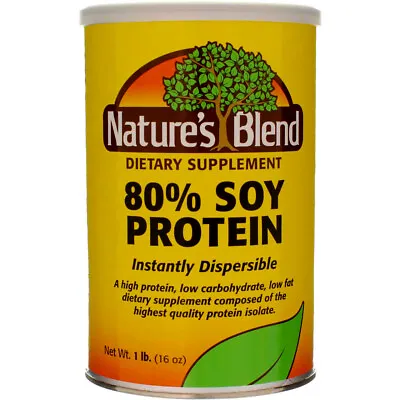 Nature's Blend 80% Soy Protein Powder 16 Oz • $23.76