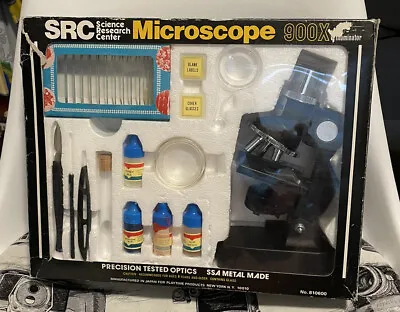 Vintage JAPAN SRC 900X Microscope And Lab Kit Illuminator • $7.90