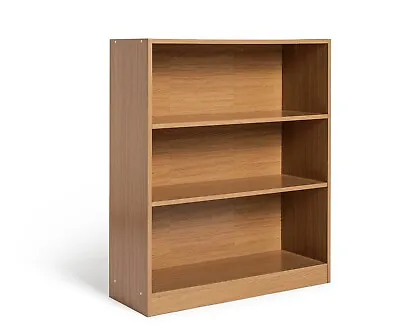 Maine Short Bookcase - Oak Effect • £39.99