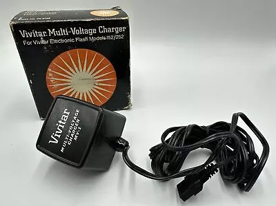 Vivitar Multi Voltage Charger MV-1 For Flash Model 152/252 • $24.22