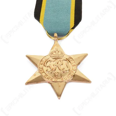 £11.25 • Buy British WW2 Air Crew Europe Star Medal - Reenactment Ribbon World War Two RAF