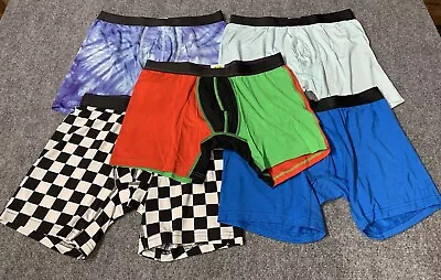 5× MeUndies Mens Medium Boxer Briefs Wholesale Mixed Multicolor Lot NWOT • $29.99