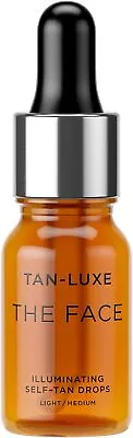 Tan Luxe THE FACE Self Tanning Drops Medium (10 Ml) Add To Skin Care For Custo • £22.58