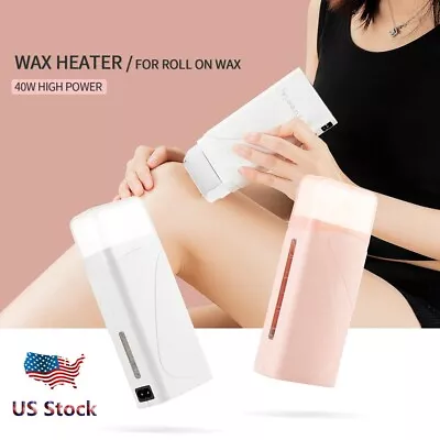 40W Roll On Depilatory Hot Wax Cartridge Warmer Electric Hair Removal Heaters US • $10.49