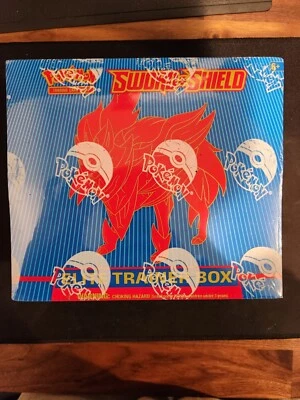 $105 • Buy Pokemon TCG Sword And Shield Zamazenta Elite Trainer Box FIRST PRINT Sealed ETB
