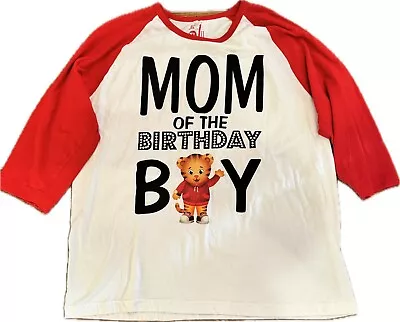 Mom Of The Birthday Boy Daniel Tiger Party T-Shirt • $16