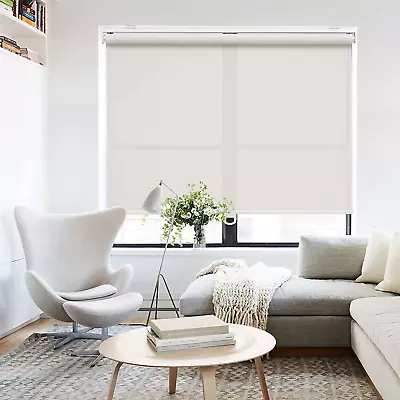 Solar Window Shades Cordless Light Filtering Roller Shades • $62.99