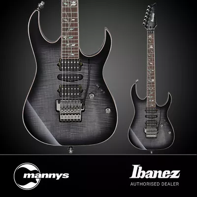 Ibanez RG8570BRE J.Custom Electric Guitar (Black Rutile) Inc Case • $4699