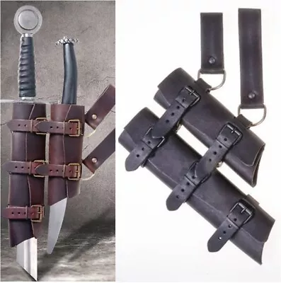 Sword Scabbard Cosplay Samurai Katana Belt Holster Holder Medieval Weapon Prop • $17.99