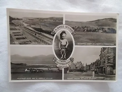 Vintage Rp Multi View Postcard   A Small Scotch From Campbeltown  Argyll   . • £2.99