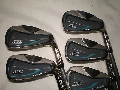 $79.95 • Buy VERY NICE Top Flite XL Stainless Iron Set 6 7 8 9 W Women Lady Flex