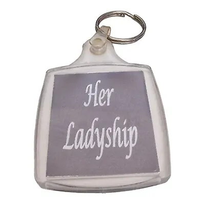 £0.99 • Buy Arylic Keyring Her Ladyship