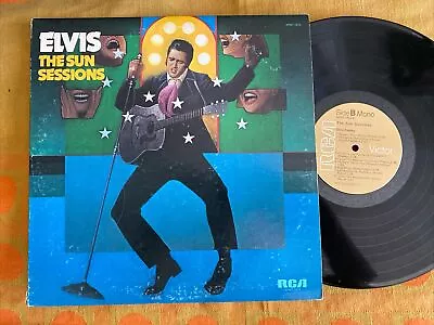 Elvis Presley The Sun Sessions US Vinyl NM APM1-1675 Tan Label • $14