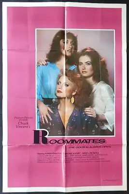 Samantha Fox Veronica Hart & Kelly Nichols ROOMMATES Original Movie Poster 3085 • $9.99
