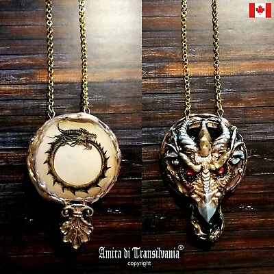 $151.70 • Buy Lucifer Talisman Gothic Necklace Goth Jewelry Amulet Pendant Satan Satanic Devil