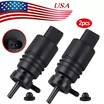 2×For BMW E38 E46 E39 E60 E65 E53 X3 X5 Z4 M3 Windshield Washer Pump 67128362154 • $12.99