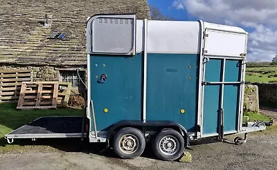 Ifor Williams HB 505R Horse Trailer. Green. Excellent Condition • £1800