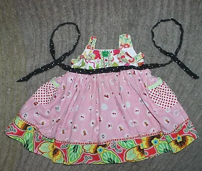 Matilda Jane PLATINUM Little Red Cape Knot Dress - Size 18 Months - EUC • $22.99