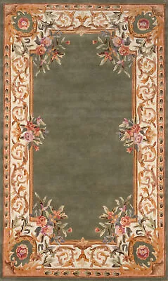 Momeni Harmony HAI-7 Sage Transitional Hand-Tufted Wool Area Rug • $539.40