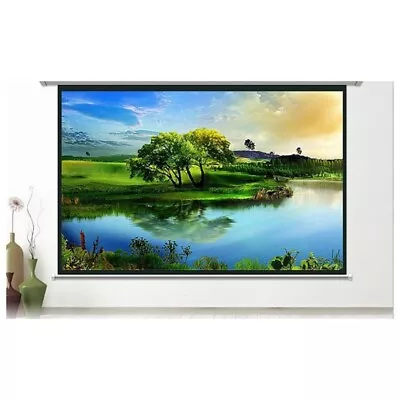 $21.99 • Buy 16:9 3D Screen Projector Portable Home Theatre Outdoor Projection 60-150 