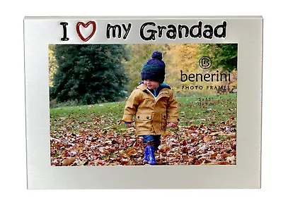 £5.90 • Buy I Love My Grandad Photo Picture Frame Fathers Day Birthdays Christmas Gift Idea