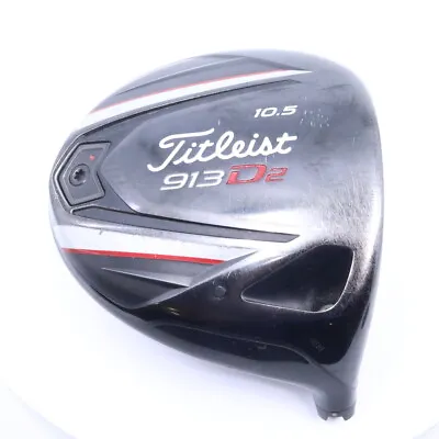 HEAD ONLY Titleist 913D2 Driver 10.5 Degrees Right-Hand RH G-121829 • $113.05