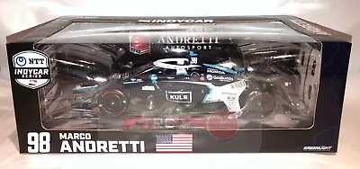 Marco Andretti 2022 Greenlight 1/18 #98 KULR Technology Group NTT Indy Car • $73.99