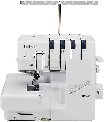 Brother Air Serger With Jet Air ThreadIng 2/3/4 Thread LED Lit Work AreaAIR1800 • $999.99