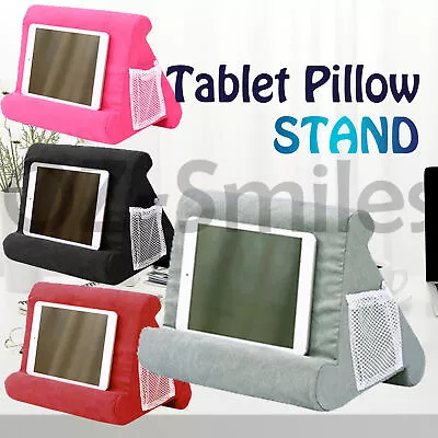 Tablet Pillow Stands For IPad Book Reader Holder Rest Laps Reading Cushion AU • $16.95