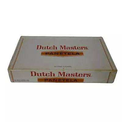 Dutch Masters Panetela Claro 15 Cent Cigar Box Consolidated Corporation • $14.99