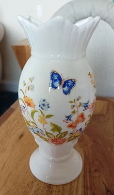 £3.50 • Buy Aynsley Fine English Bone China Vase - Cottage Garden Design