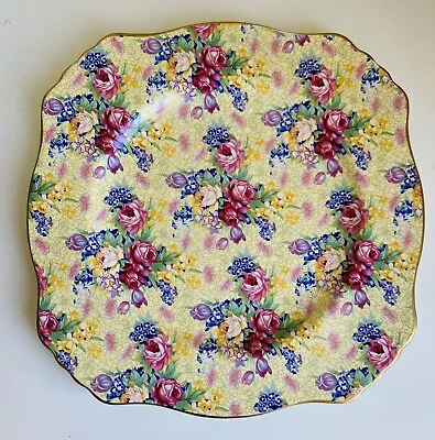 Royal Winton Grimwades Welbeck Vintage 1995 Chintz Salad Plates Made In England • $24.99