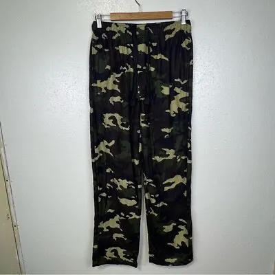 George Mens Fleece Camouflage Pajama Pants Lounge Pants Medium • $12