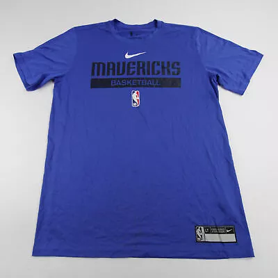 Dallas Mavericks Nike NBA Authentics Dri-Fit Short Sleeve Shirt Men's Used • $29.74