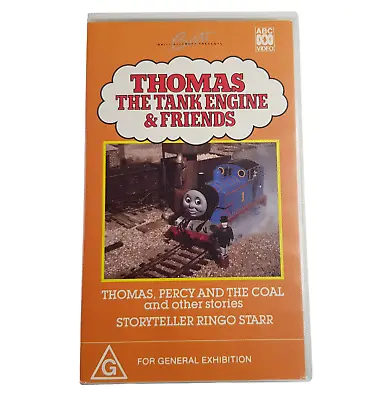 Thomas The Tank Engine & Friends - Thomas Percey & Coal VHS Tape ABC Ringo • $25