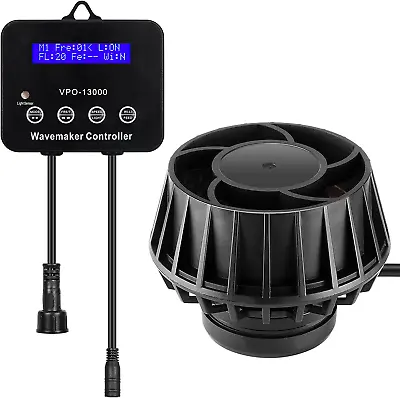 3400GPH Aquarium Wave Maker With Controller DC 24V 18W Powerhead With Magnetic M • $98.99