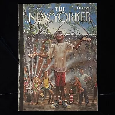 July 23 2018~~~The New Yorker~~~LIKE NEW~~~Cover🐇Kadir Nelson~~Summertime City • $6.98