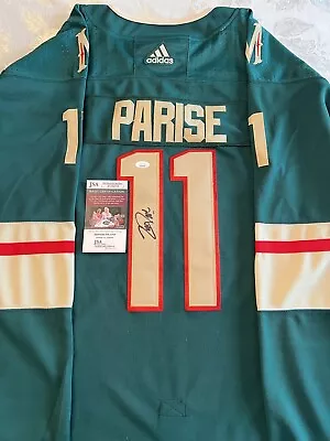 Zach Parise Autographed Signed Jersey Minnesota Wild JSA COA • $199.99