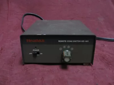 Heathkit Model HD-1481 Remote Coaxial Switch Box For Ham Radio Antenna • $99.99
