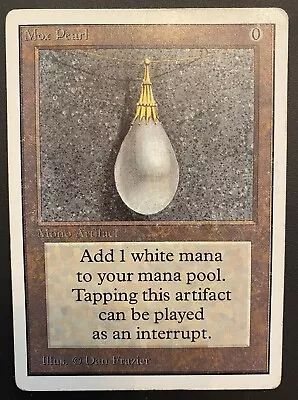 MTG Mox Pearl Unlimited Magic The Gathering • $2100