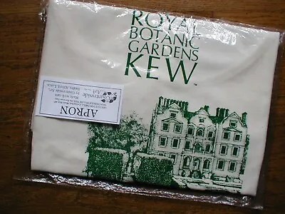 £10 • Buy ROYAL BOTANIC GARDENS KEW  Cotton Printed APRON In Sealed Packing  Old/new!!!