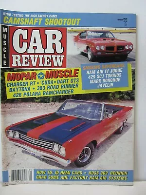 Muscle Car Review - January 1987  Mopar Muscle   (820) • $3.50